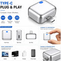 Smart Auto Stop Charging Adapter, USB-C Fast Charger with Physical Cut-Off, Automatic Power-Off Timer for Phone, Tablet & All USB Devices, Prevents Overcharging, Extends Battery Life