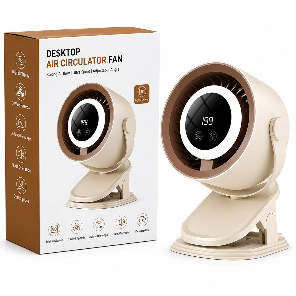 Smart AirFlow Fan with Digital Display