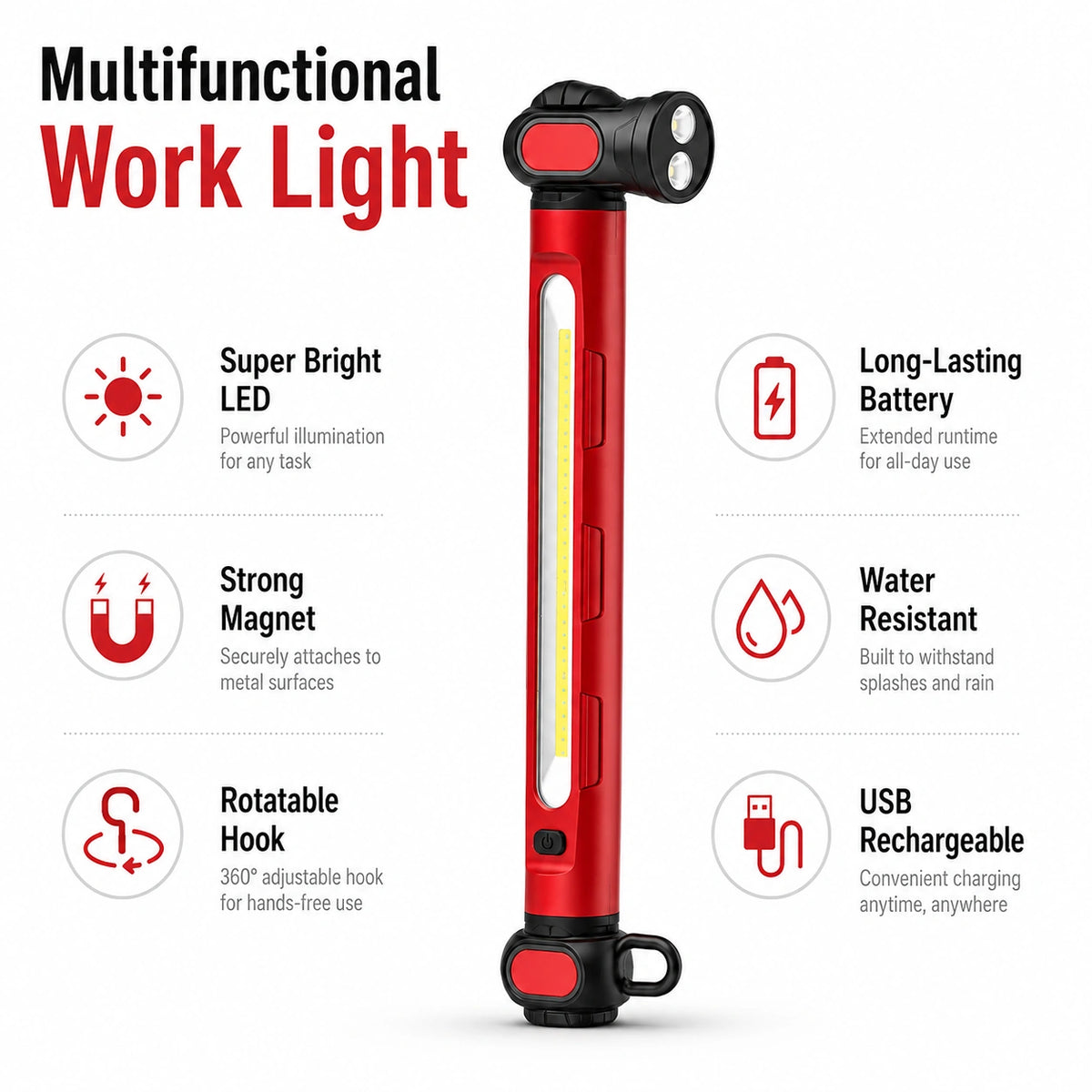 Rechargeable LED Work Light