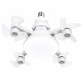 4-Head Socket Fan Light