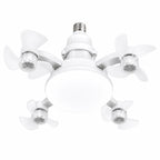4-Head Socket Fan Light